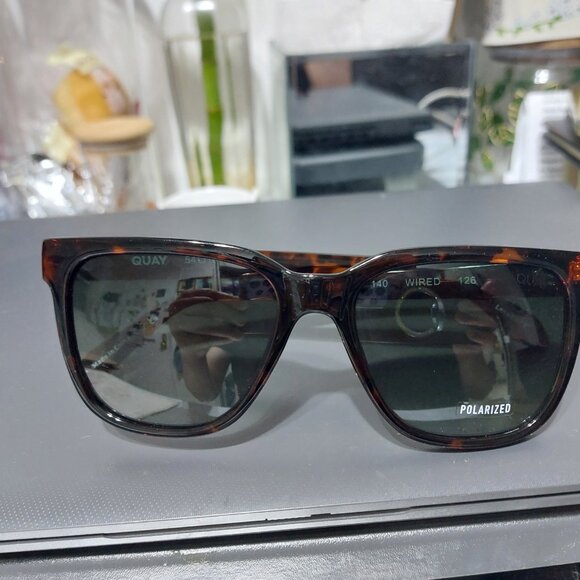 Quay Australia Sunglasses Tortoise Trendy Stylish Chic Summer Shades - Picture 4 of 11